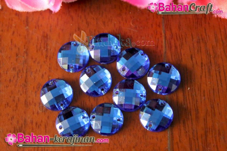 bahan kerajinan taiwan 10mm biru tua bahan kerajinan taiwan 10mm biru tua