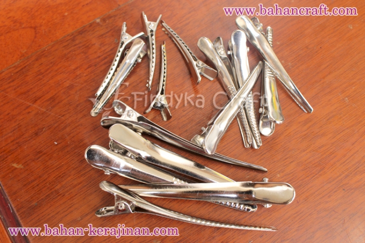 bahan kerajinan jepit bebek nikel 8cm bahan kerajinan jepit bebek nikel 8cm